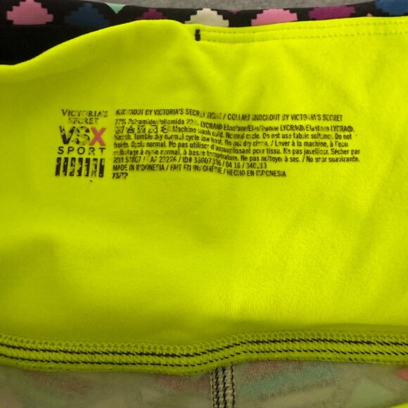 Victorias Secret VSX‎ Sport Leggings Women’s Size XS Vibrant Geometric Print - Picture 2 of 4